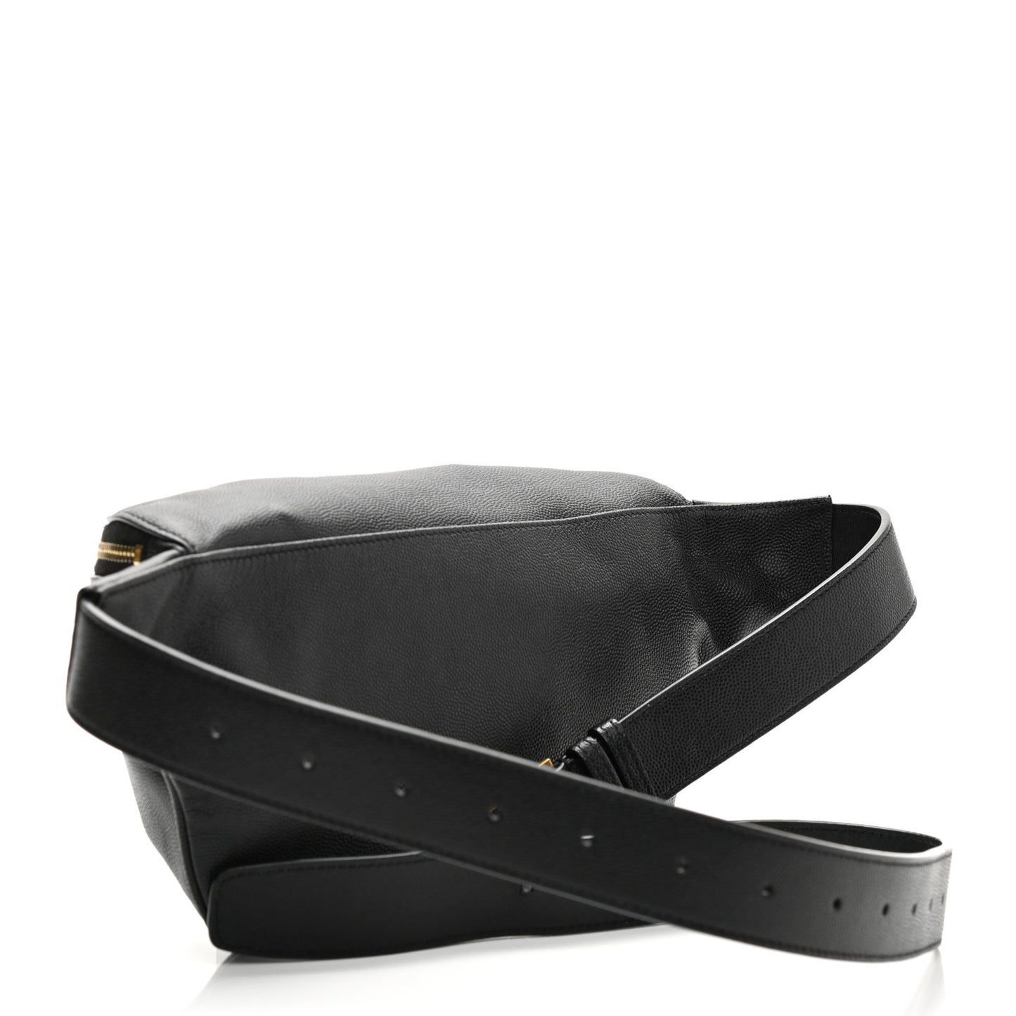 Grain De Poudre Monogram Belt Bag Black