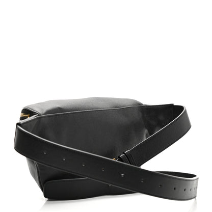 Saint Laurent Grain De Poudre Monogram Belt Bag Black 3 of 11