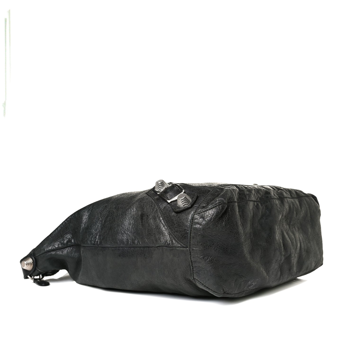 Chevre Giant 21 Silver Hardware Day Hobo Black