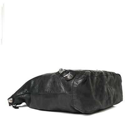 Balenciaga Chevre Giant 21 Silver Hardware Day Hobo Black 3 of 27