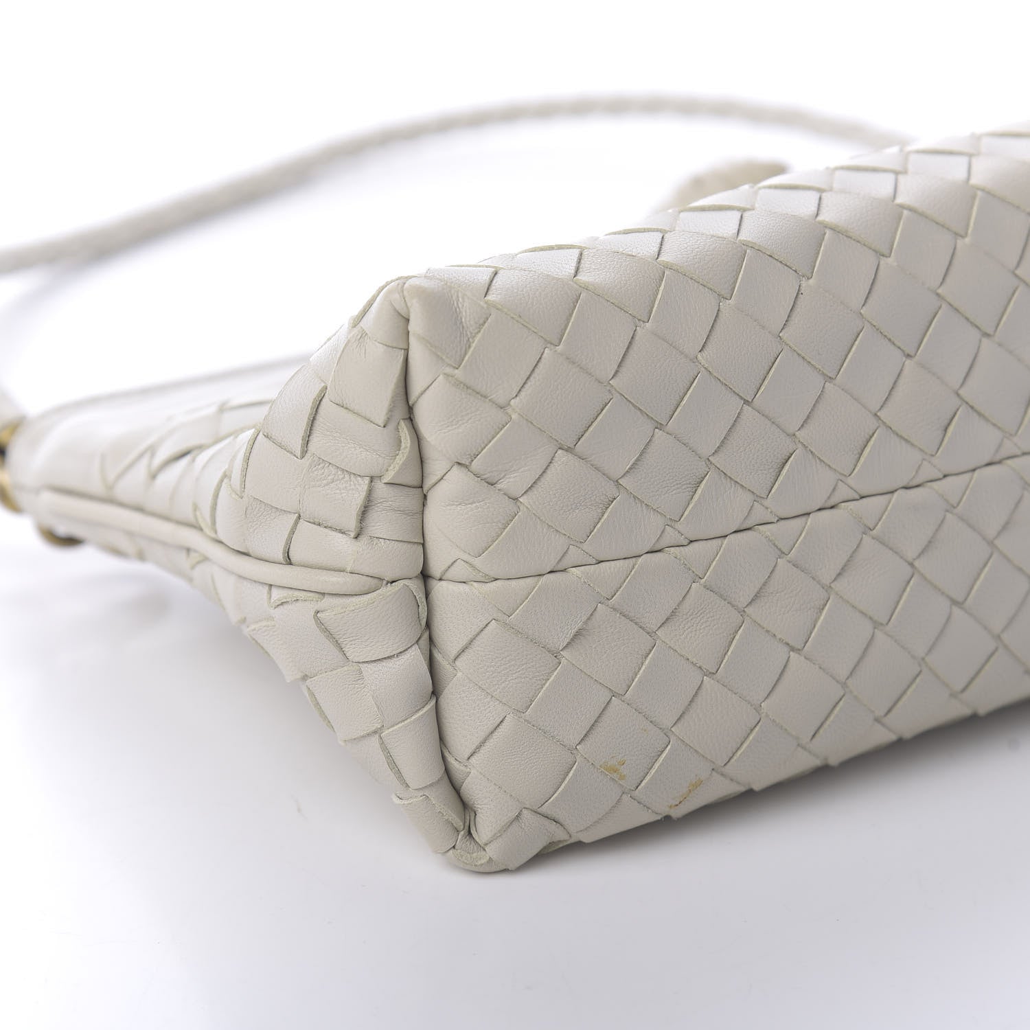 Bottega Veneta Nappa Intrecciato Mini Shoulder Bag Cream 6 of 9