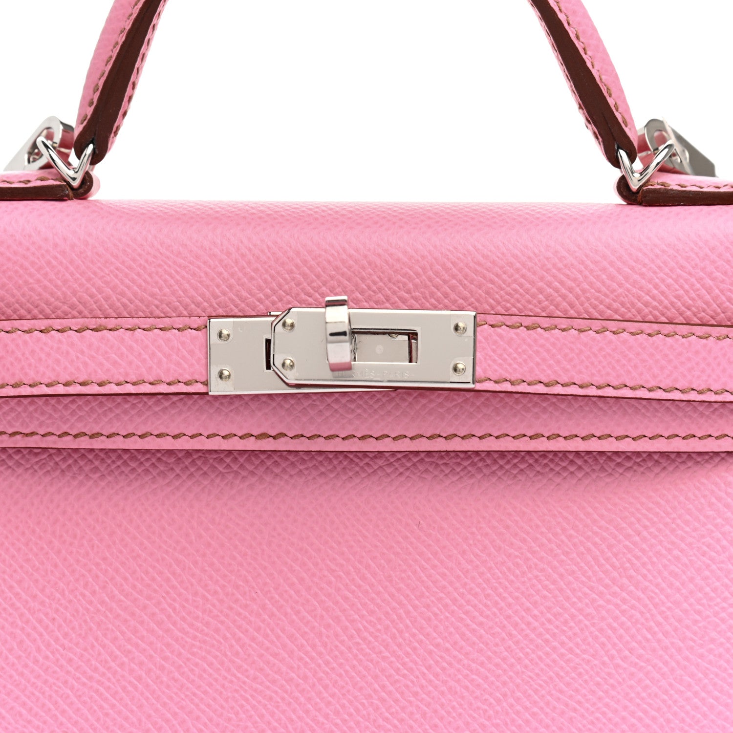 Hermes Epsom Mini Kelly Sellier 20 5P Pink 8 of 10