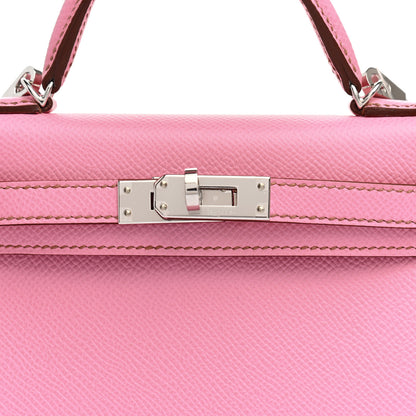Hermes Epsom Mini Kelly Sellier 20 5P Pink 8 of 10
