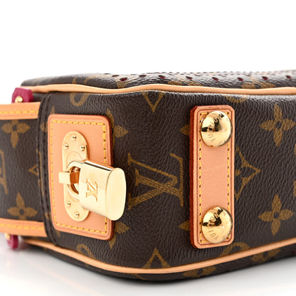 Louis Vuitton Monogram Perforated Mini Trocadero Fuchsia 8 of 10