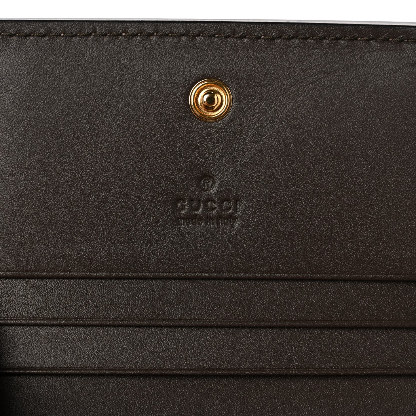 GG Supreme Monogram Card Case Beige