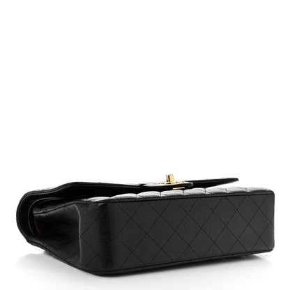 Chanel Caviar Quilted Medium Double Flap Black 4 of 11
