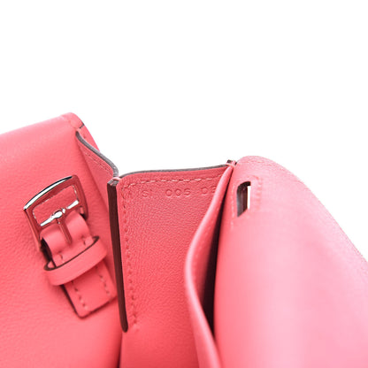 Hermes Swift Mini Halzan 22 Rose Azalee 9 of 16