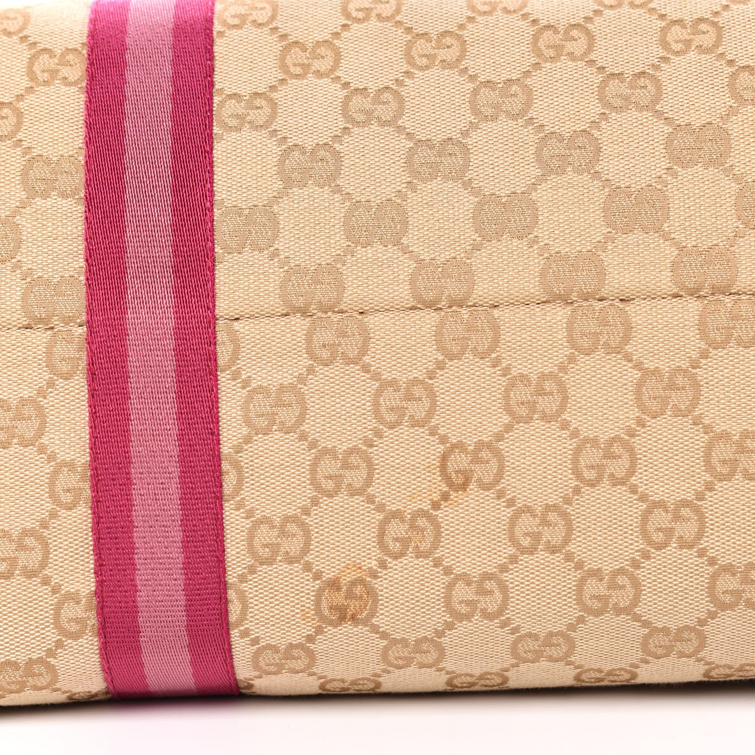 Gucci Monogram Large Jolicoeur Tote Pink 10 of 14