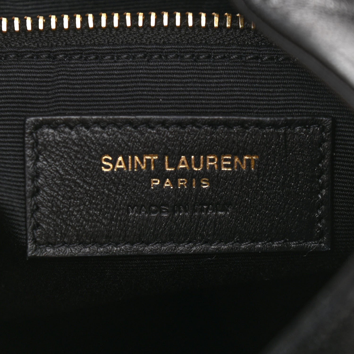 Saint Laurent Lambskin Matelasse Monogram Joe Backpack Black 6 of 9