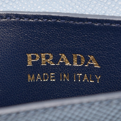 Prada Saffiano Cuir Small Double Bag Astrale 7 of 7