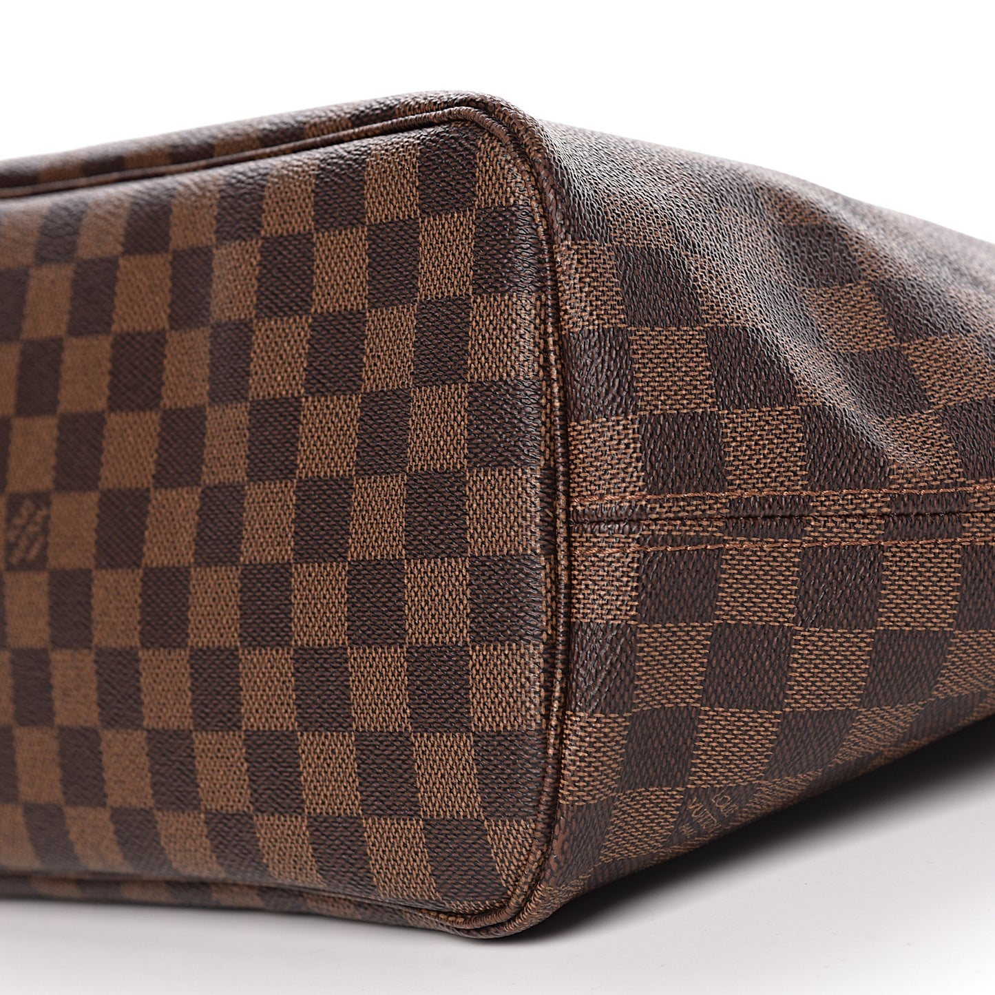 Damier Ebene Neo Neverfull MM Rose Ballerine