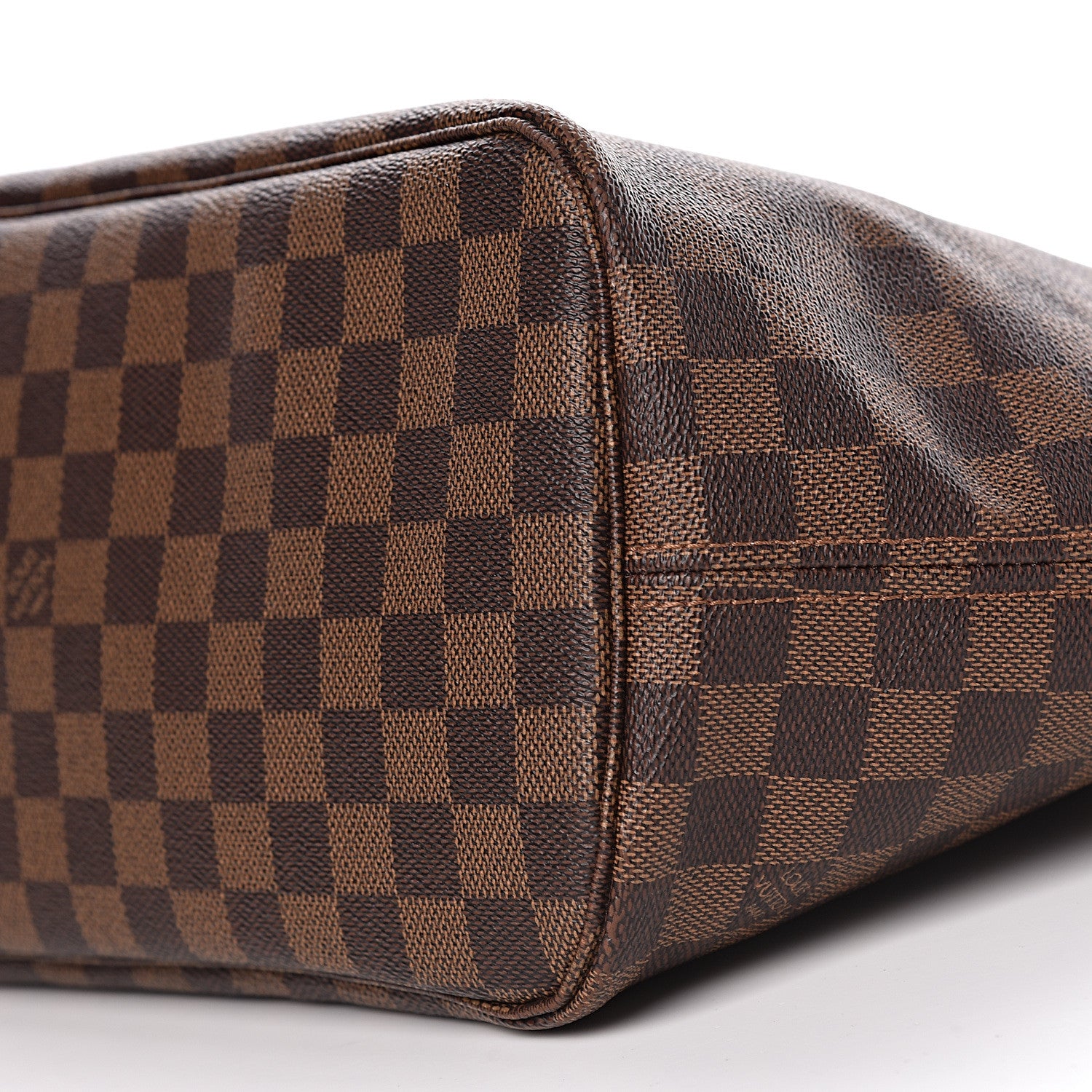 Louis Vuitton Damier Ebene Neo Neverfull MM Rose Ballerine 12 of 13