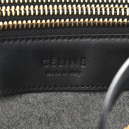 Celine Lambskin Large Trio Crossbody Bag Black 8 of 11