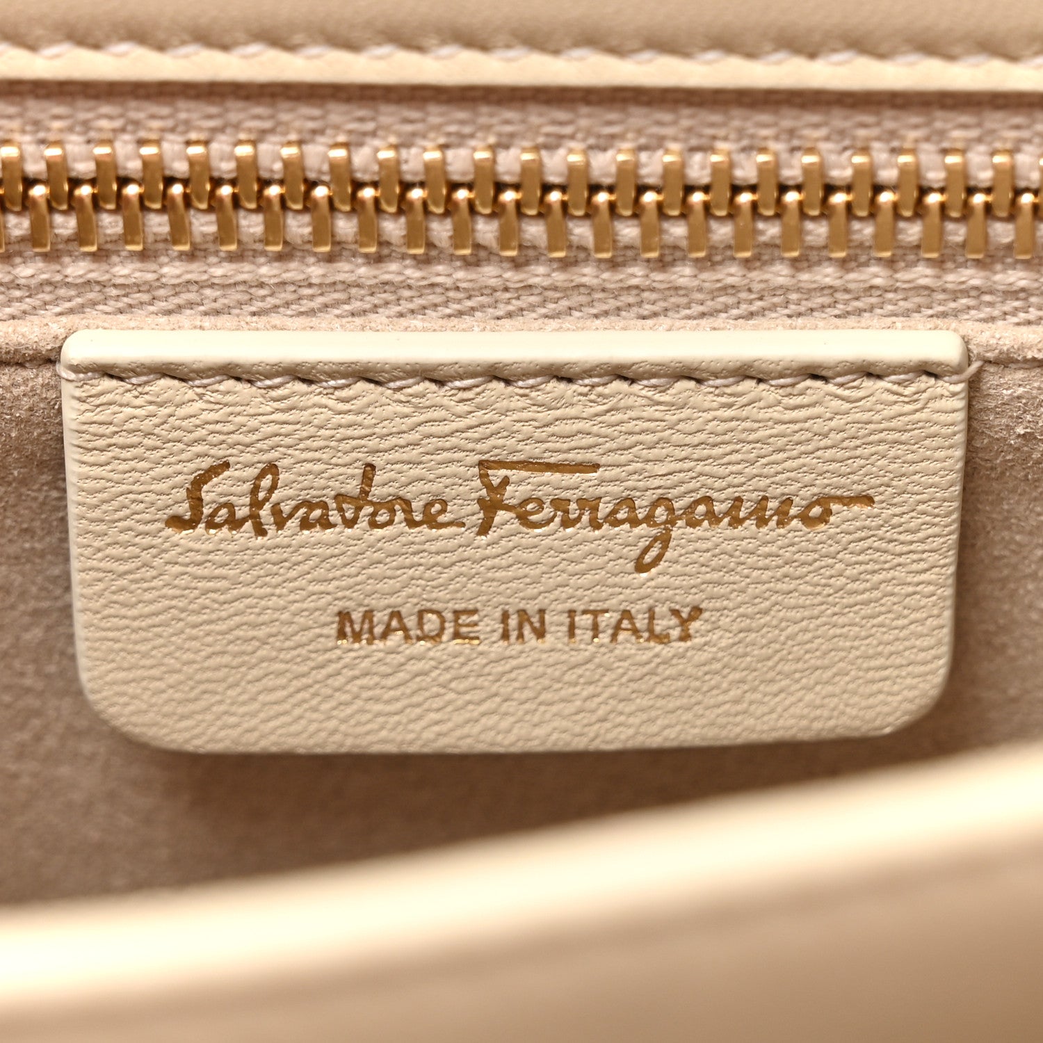 Salvatore Ferragamo Brushed Off Calfskin Small Iconic Top Handle Bag Magnolia 6 of 10