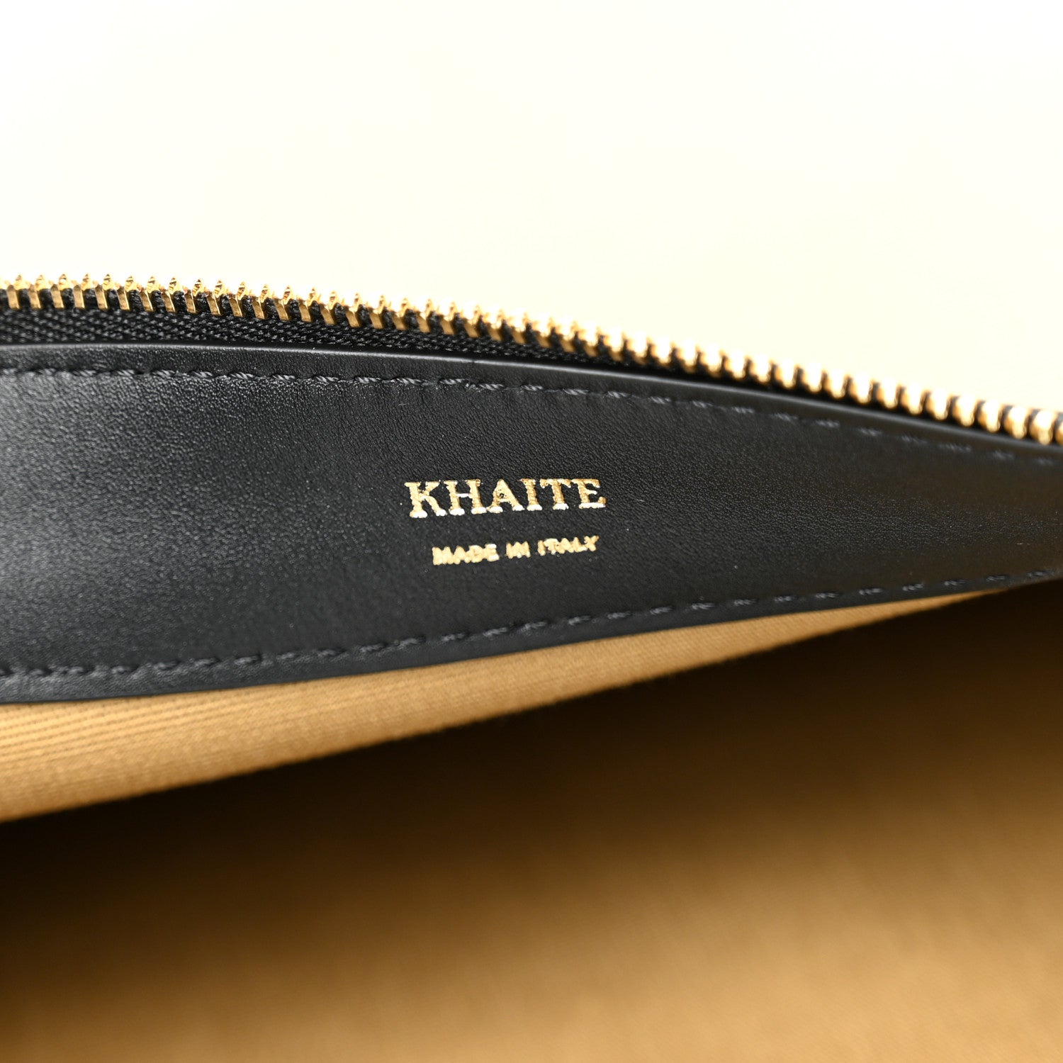 Khaite Canvas Calfskin August Hobo Beige 6 of 9