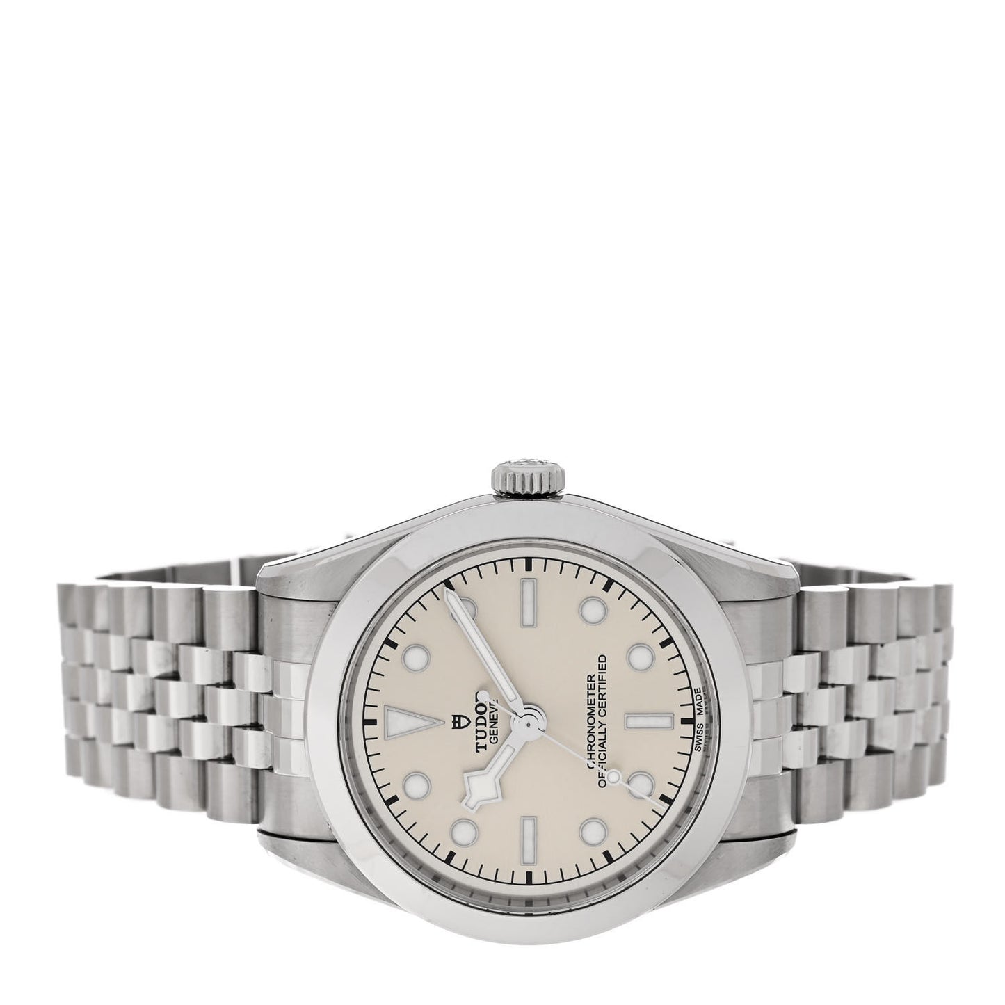 Stainless Steel 39mm Black Bay Automatic Watch Silver 79660