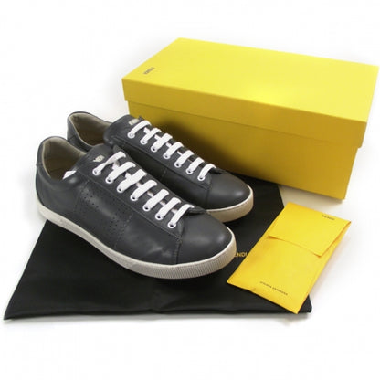 Fendi Vitello Perforated Sneakers 8 Grigio 4 of 8