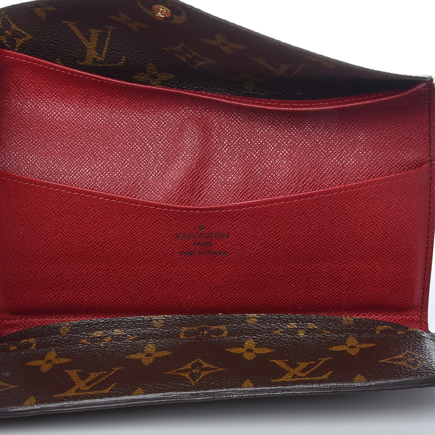 Monogram Josephine Wallet Rouge