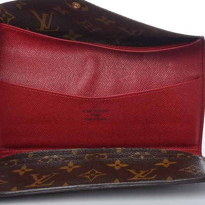 Louis Vuitton Monogram Josephine Wallet Rouge 6 of 15