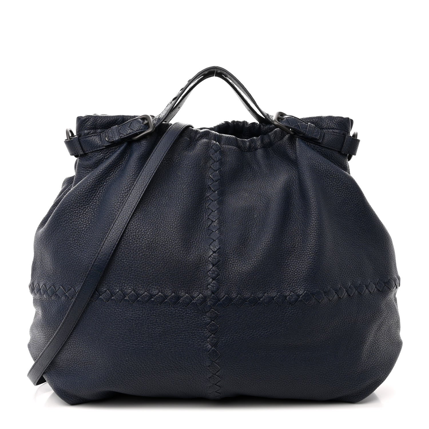 Bottega Veneta Cervo Intrecciato Brick Tote Ebano 1 of 13