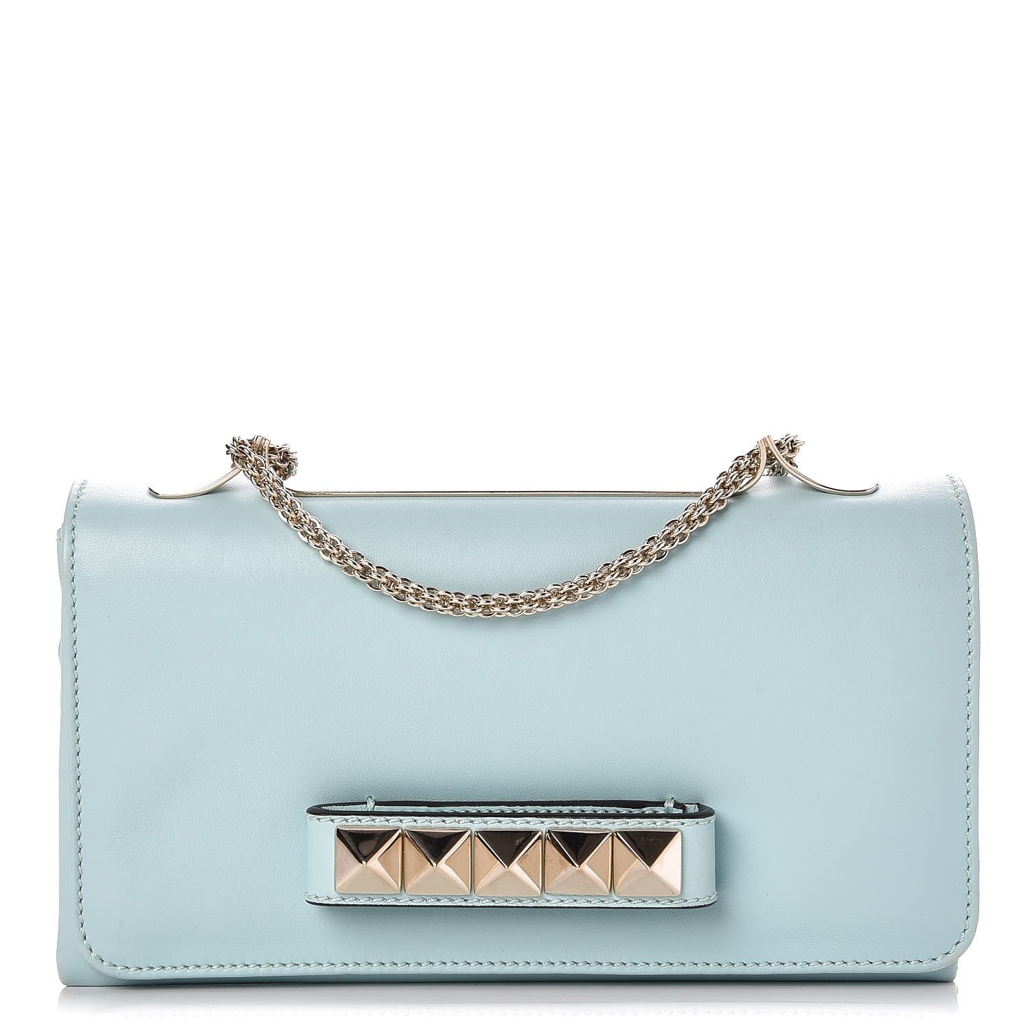 Valentino Garavani Nappa Va Va Voom Shoulder Bag Blue 1 of 11