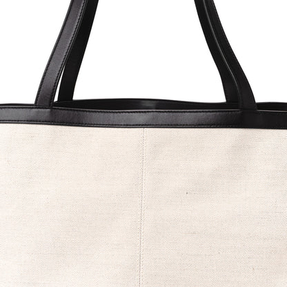 Bottega Veneta Canvas Nappa Intrecciato Large Flip Flap Tote Natural Fondant 7 of 10