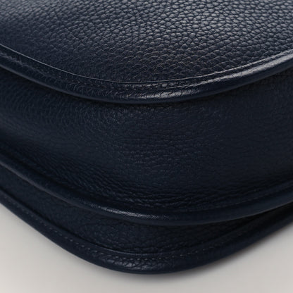 Hermes Taurillon Clemence Amazone Evelyne III PM Bleu Nuit 9 of 9