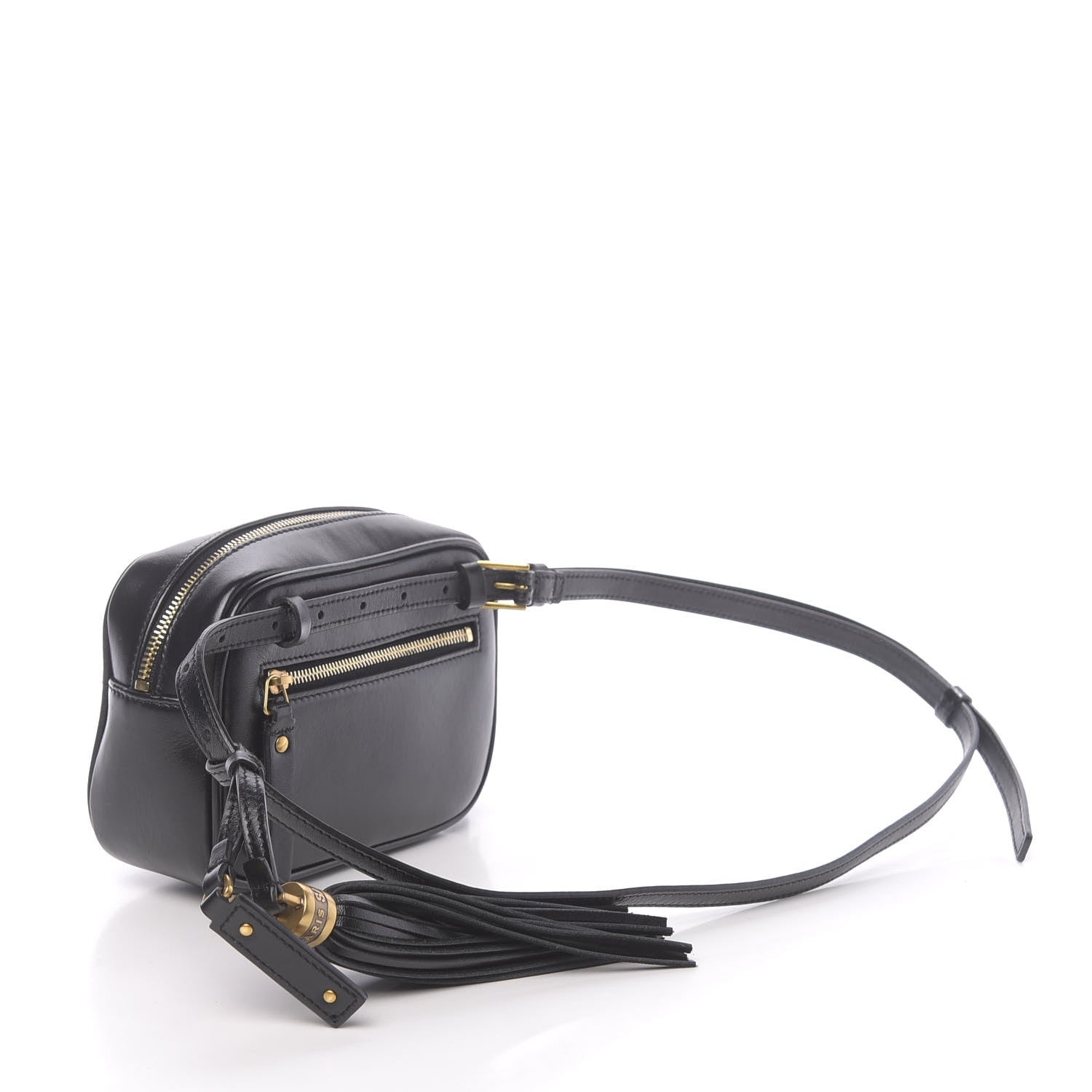 Saint Laurent Calfskin Matelasse Monogram Lou Belt Bag Black 3 of 9