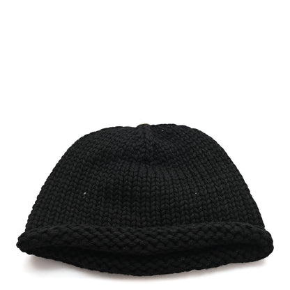 Chrome Hearts Cashmere Single Cross Beanie Black 3 of 5