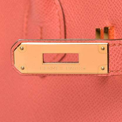 Hermes Epsom Birkin 35 Flamingo 7 of 37