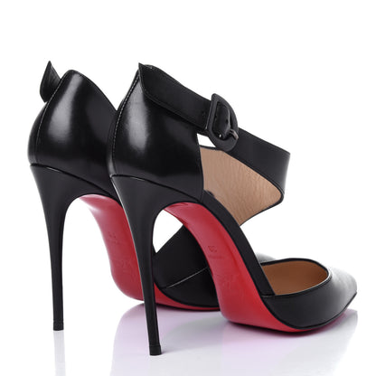 Christian Louboutin Nappa Sharpeta 100 Pumps 38 Black 4 of 10