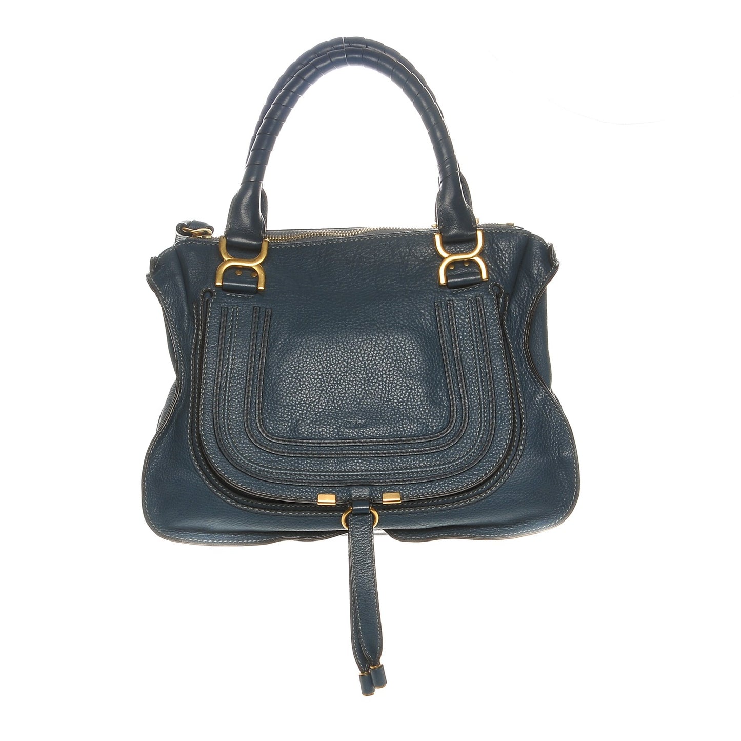 Calfskin Medium Marcie Satchel Overseas