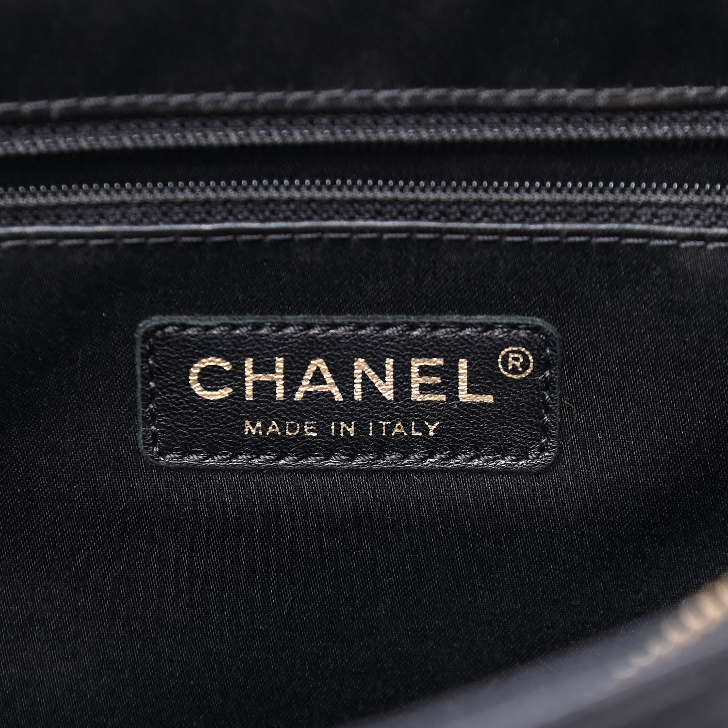Chanel Caviar Quilted XL Grand Shopping Tote GST Black 5 of 7