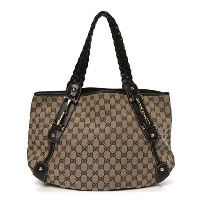 Gucci Monogram Medium Pelham Shoulder Bag Dark Brown 1 of 11