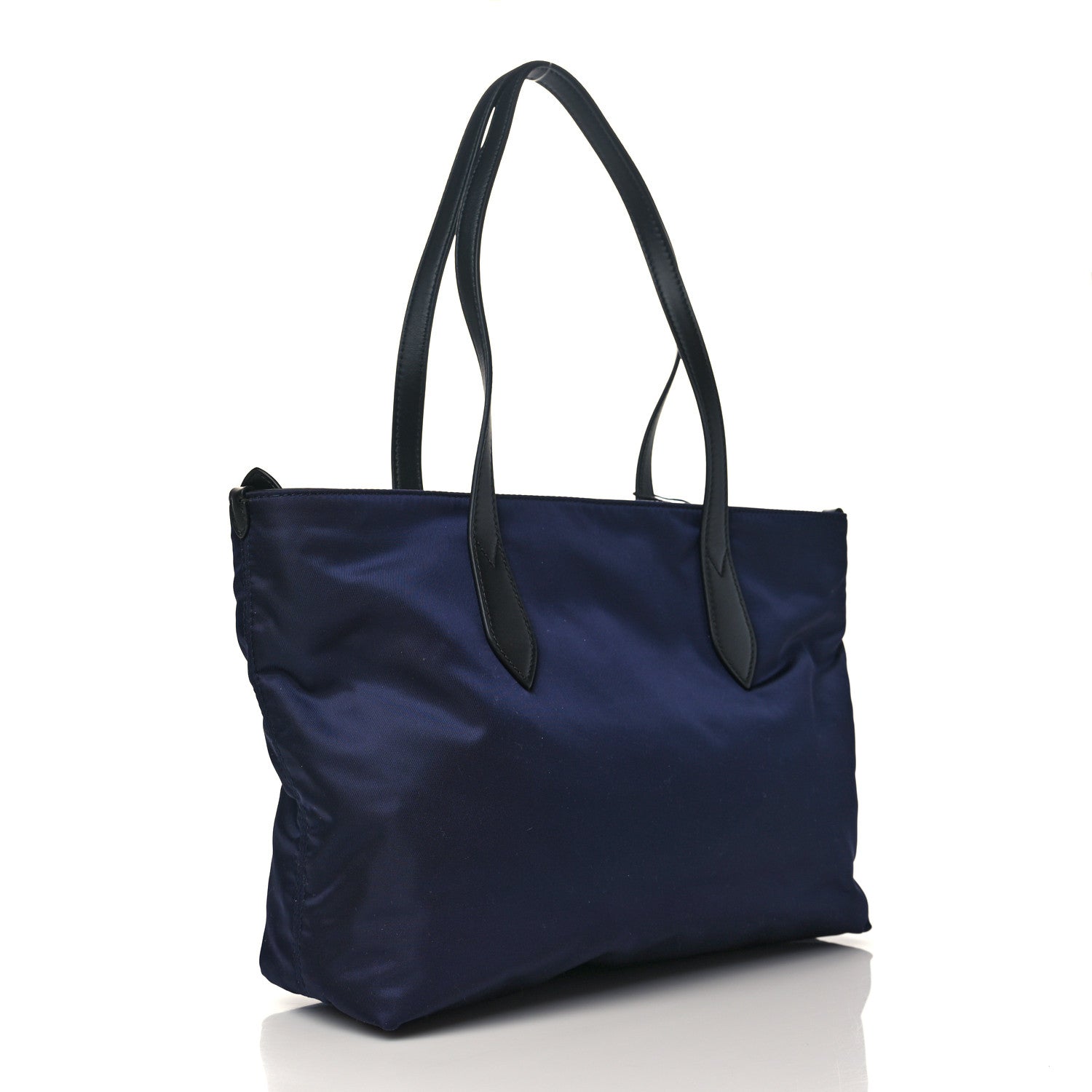 Burberry Nylon Logo Small Ardwell Tote Navy 3 of 8
