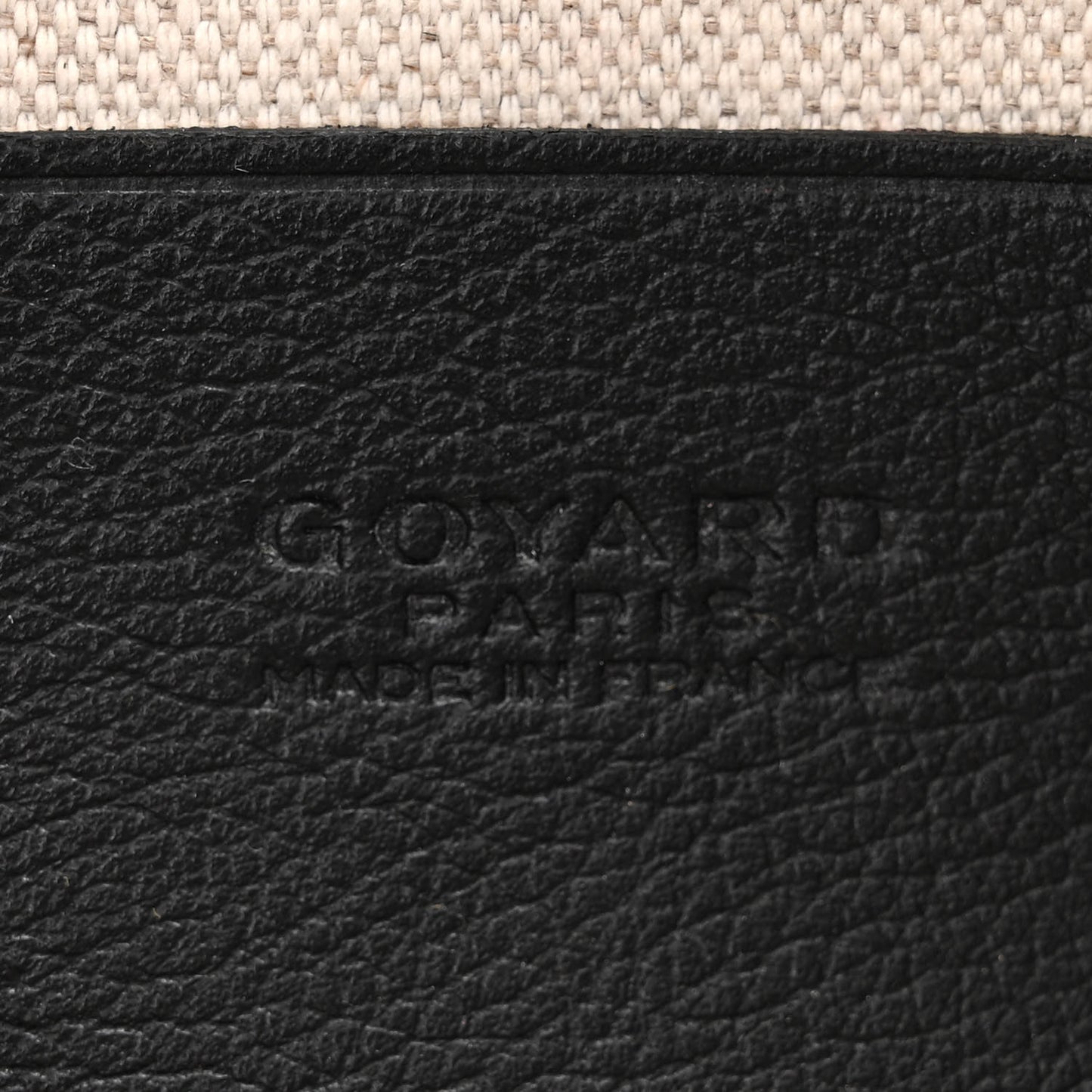 Goyardine Plumet Wallet Clutch Black
