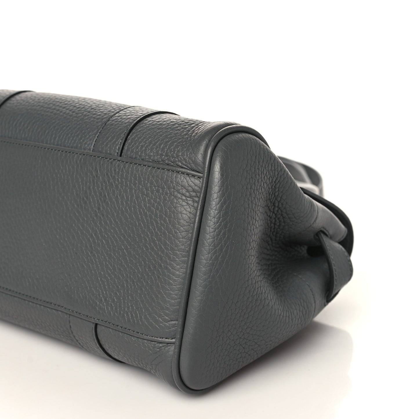 Classic Grain Small Bayswater Satchel Mole Grey