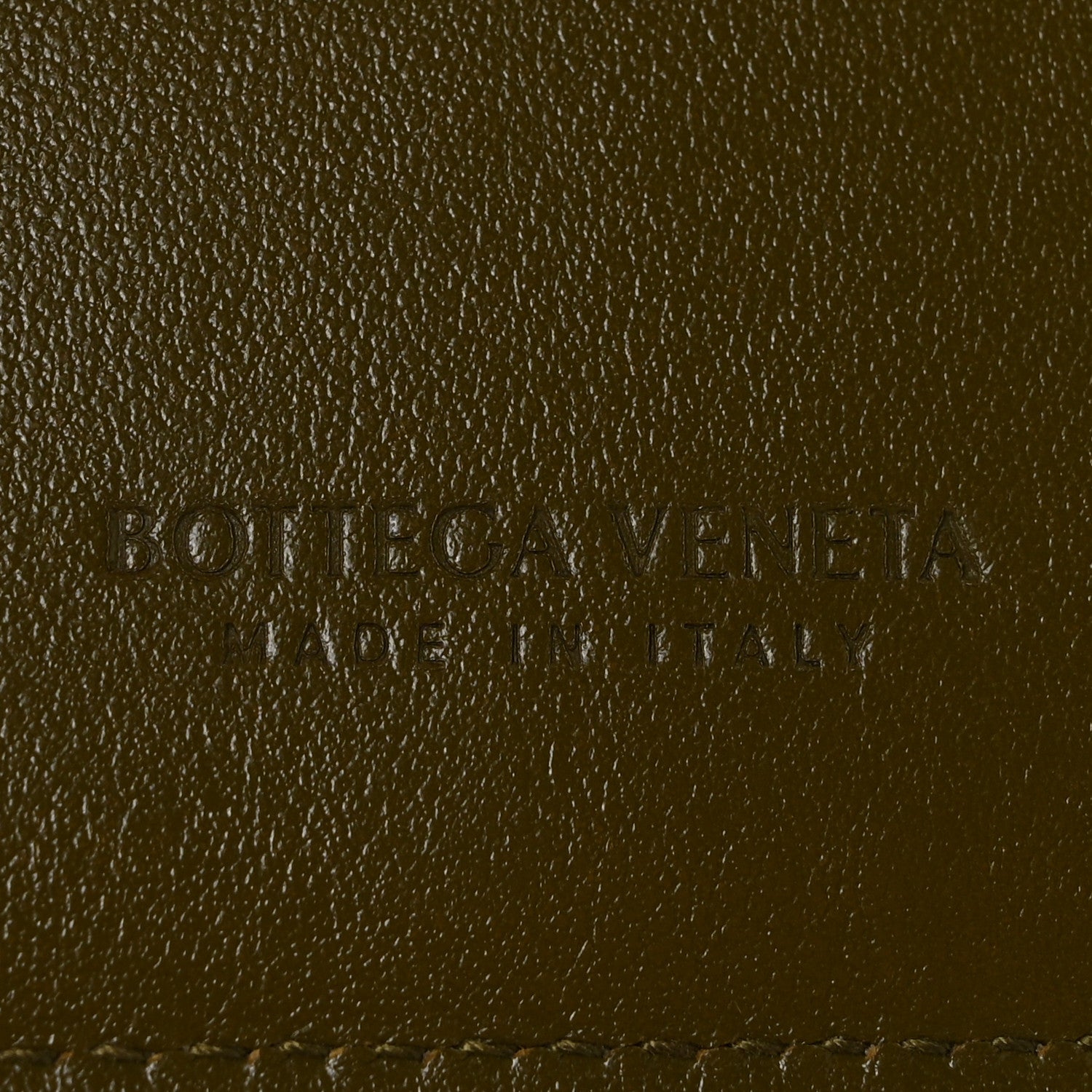 Bottega Veneta Nappa Intrecciato Small Bi-Fold Zip Wallet Kaki Fondent 6 of 8