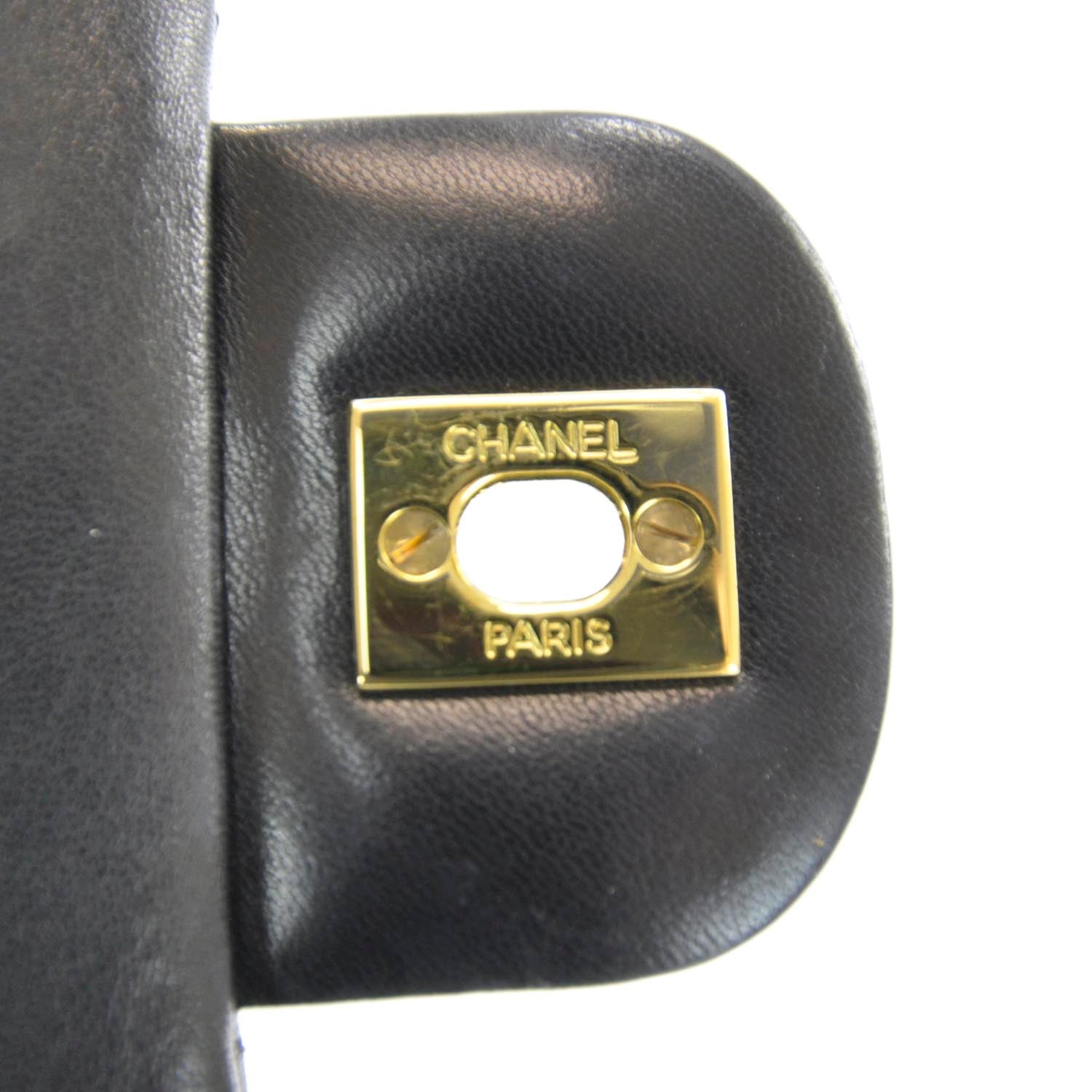 Chanel Lambskin Medium Double Flap Black 9 of 11