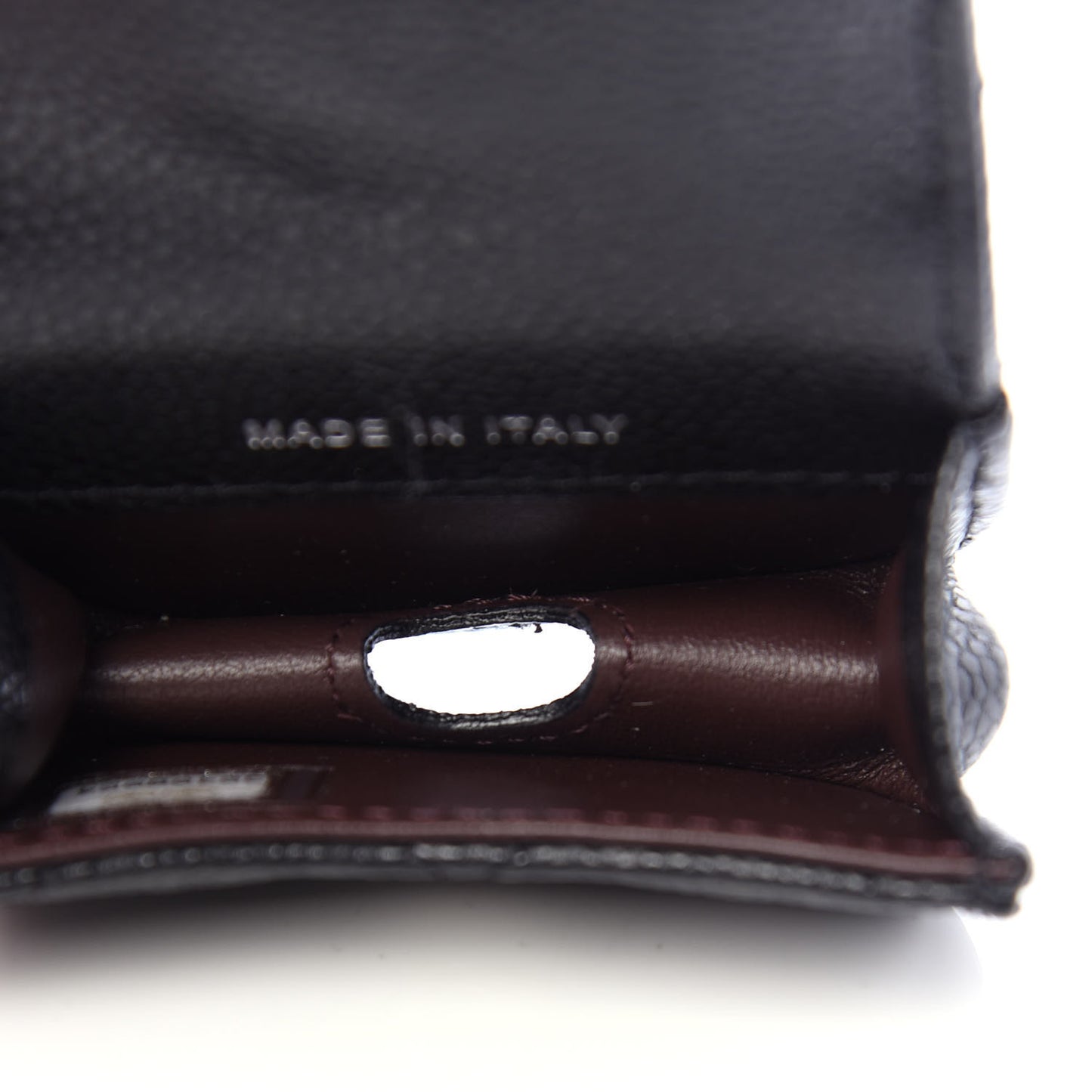 Caviar Quilted Airpods Pro Case Black