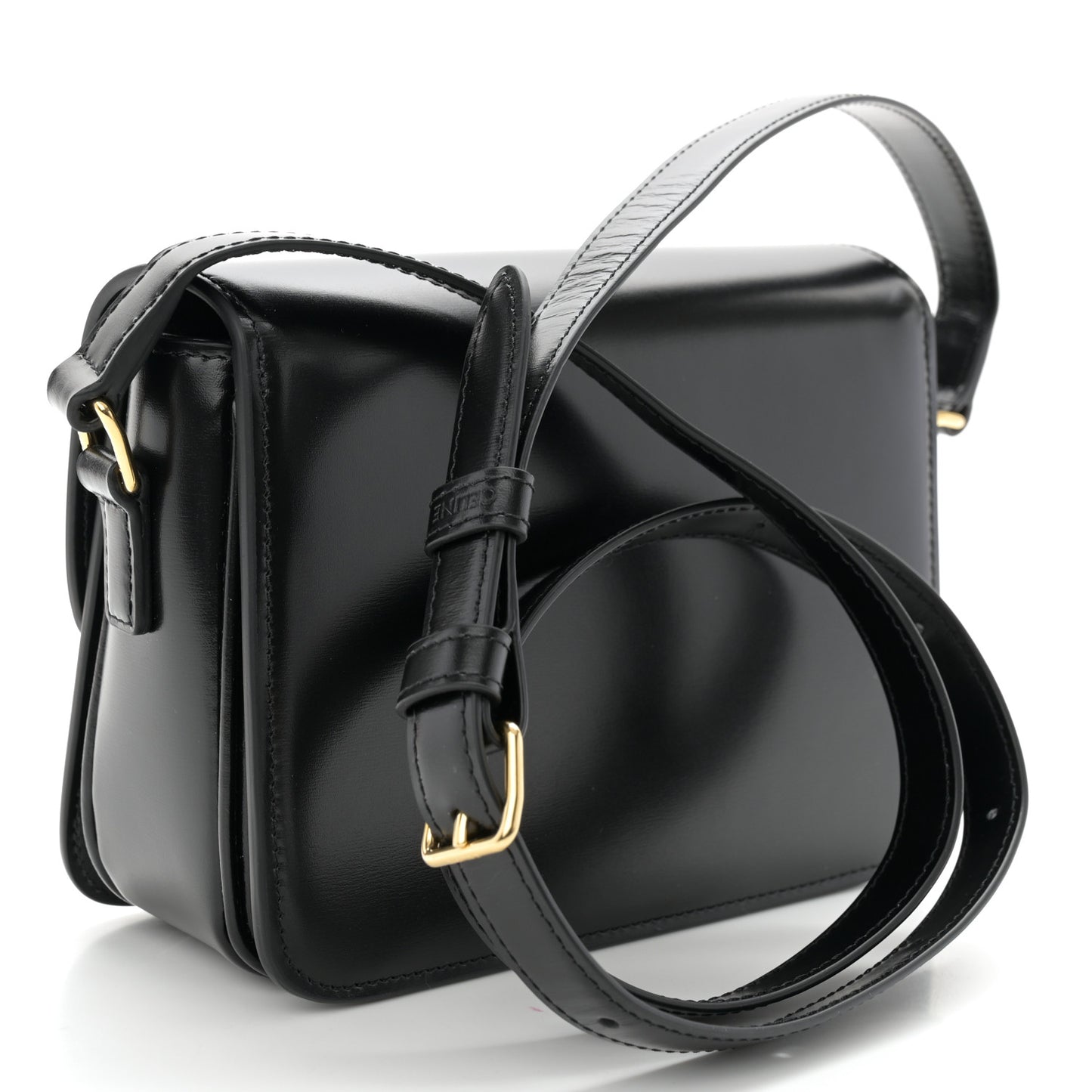 Shiny Calfskin Teen Triomphe Black