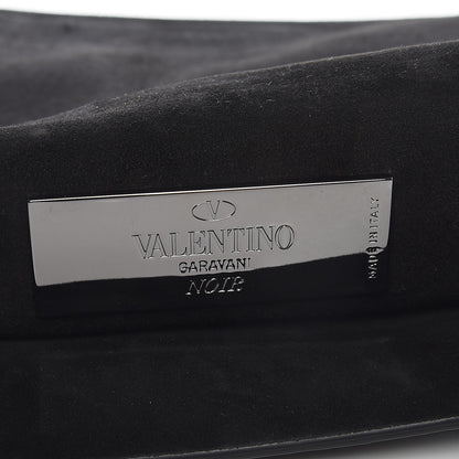 Valentino Garavani Nappa Rockstud Zip Wristlet Pouch Black 6 of 8
