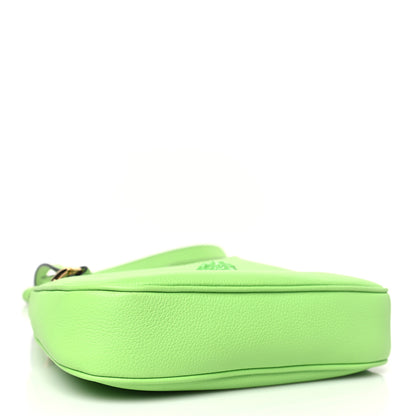 Versace Calfskin La Medusa Small Hobo Crossbody Green 4 of 8