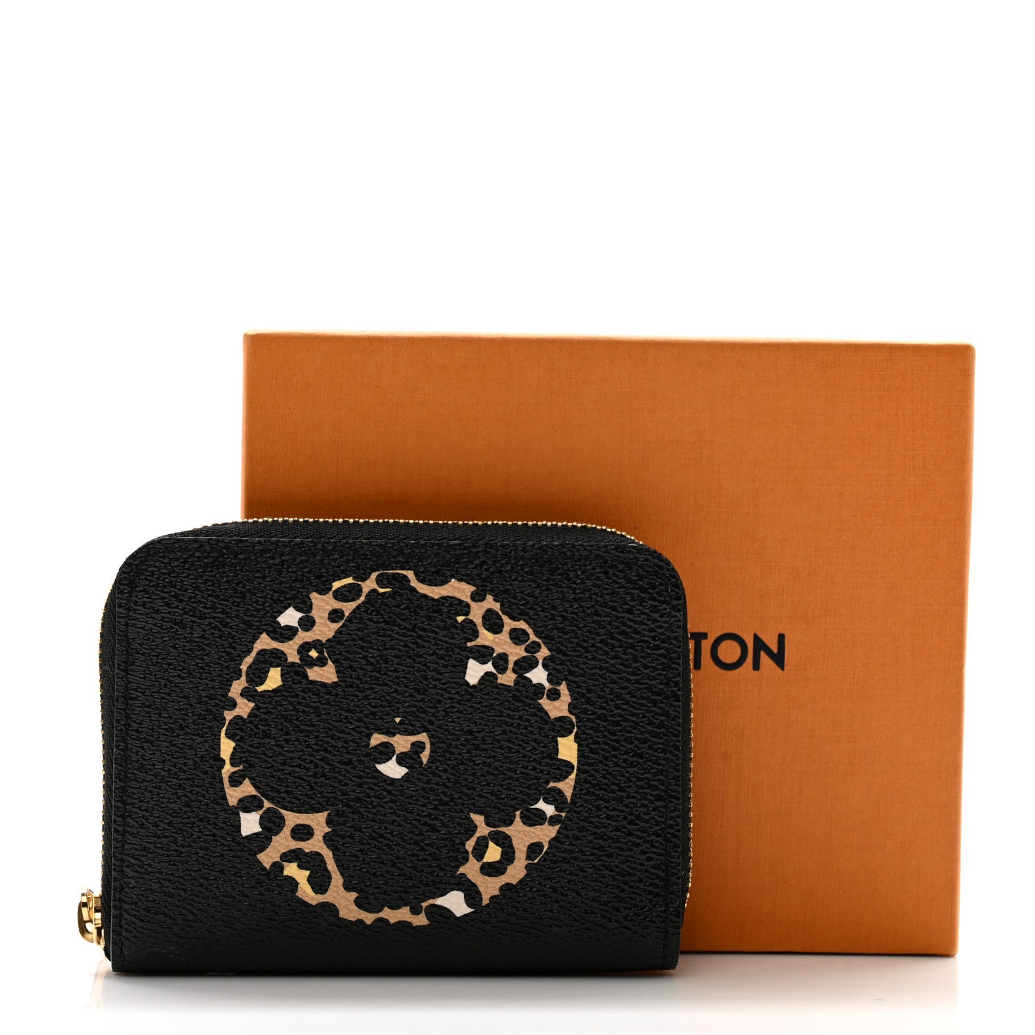 Louis Vuitton Monogram Giant Jungle Zippy Coin Purse Black 10 of 10
