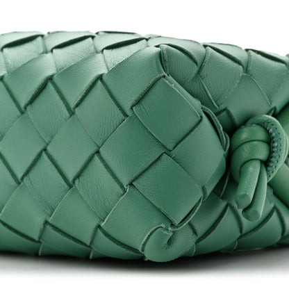Bottega Veneta Nappa Intrecciato Candy Loop Camera Bag Mermaid 8 of 9