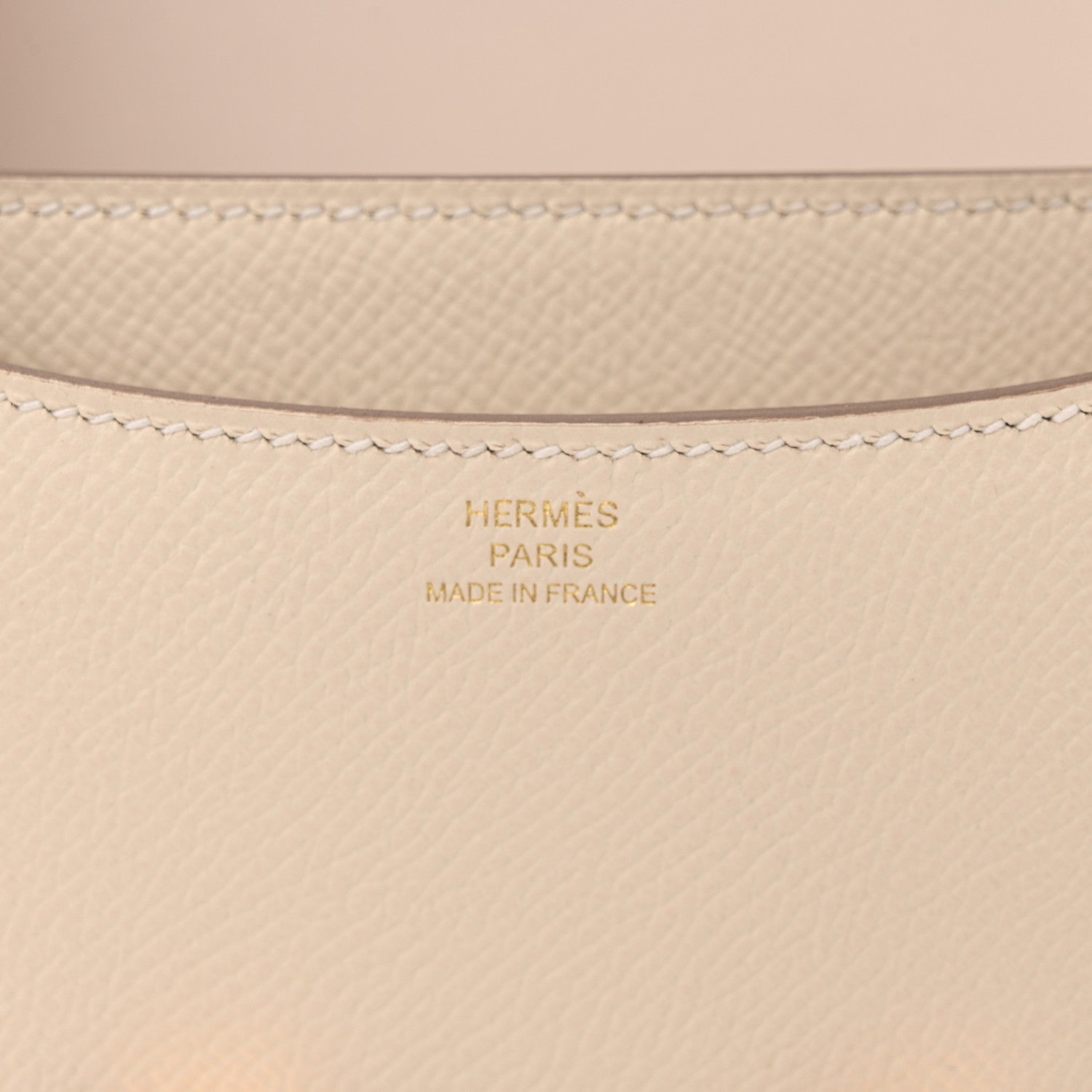 Hermes Epsom Constance 18 Craie 6 of 10