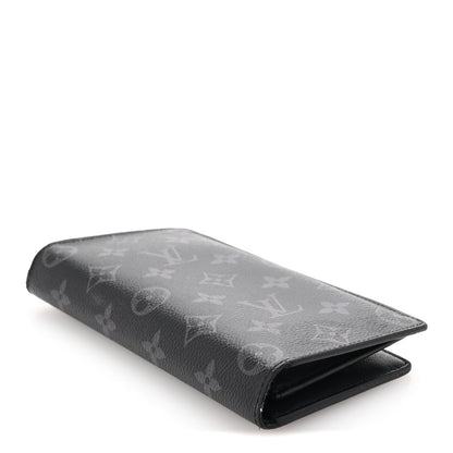 Louis Vuitton Monogram Eclipse Brazza Wallet 4 of 7