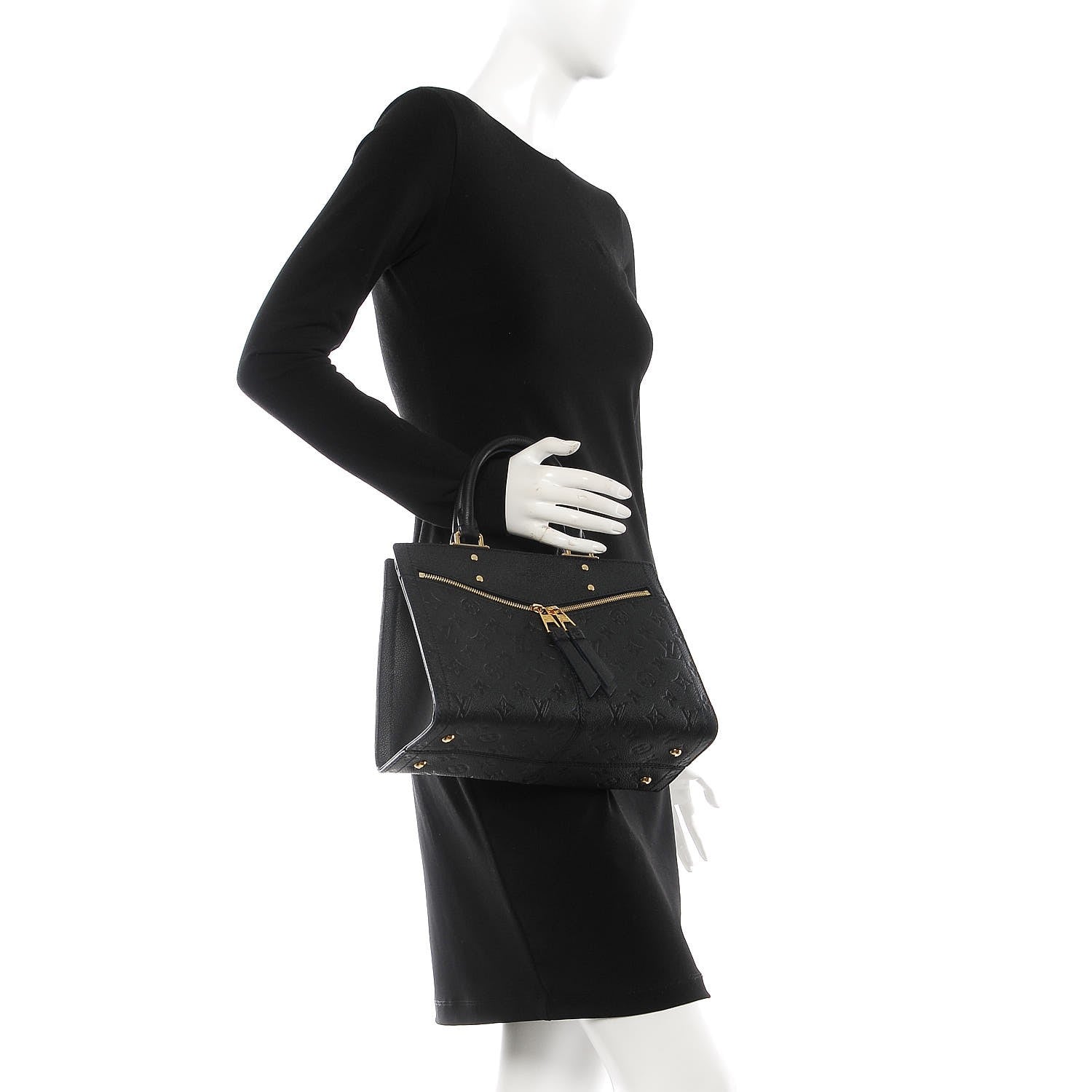 Louis Vuitton Empreinte Sully PM Black 3 of 9