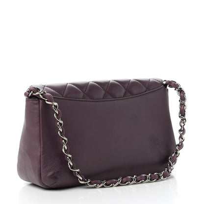 Chanel Lambskin Quilted Small Accordion Flap Light Purple 3 of 10
