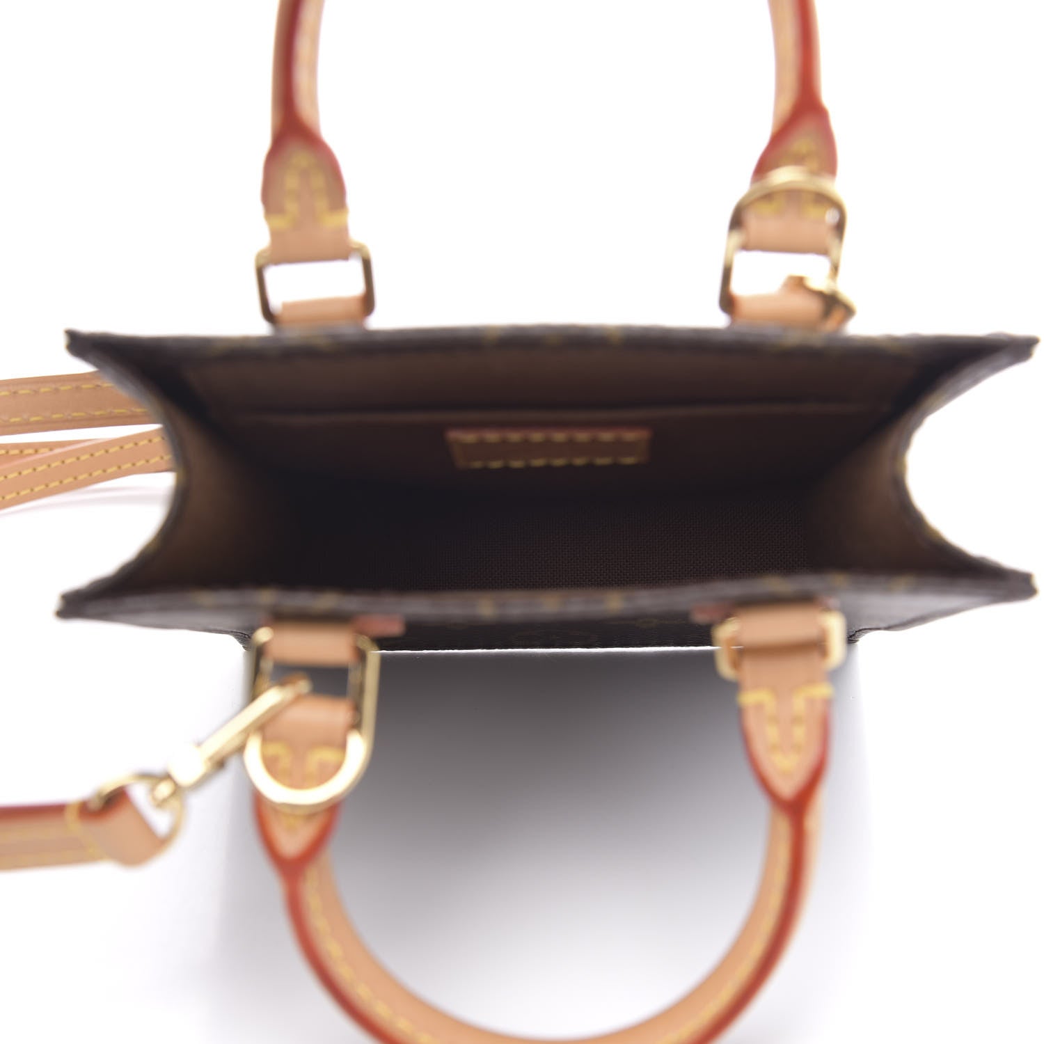 Louis Vuitton Monogram Petit Sac Plat 5 of 9